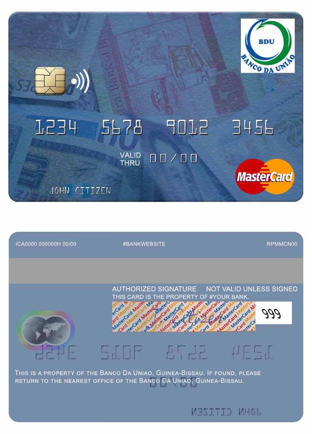 Guine Bissau Banco Da Uniao mastercard